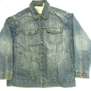 SEAN JOHN Men's Jeans Jacket Size L